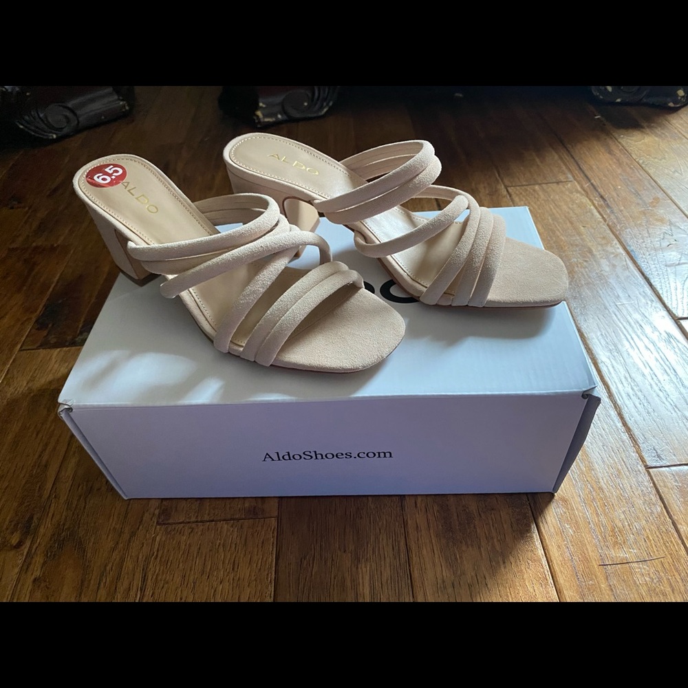 Aldo beige sandals